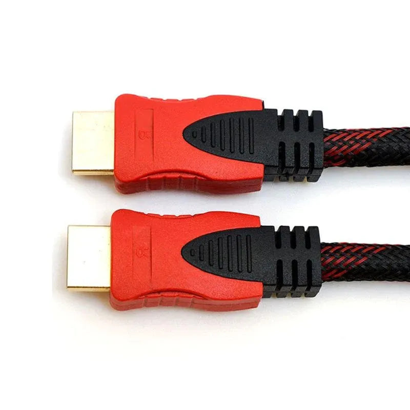 25-Meter Round HDMI Cable with CCS and Mesh Shielding