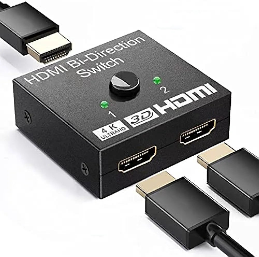 HDMI Bi-Directional Dual Function Switch and HDMI Splitter
