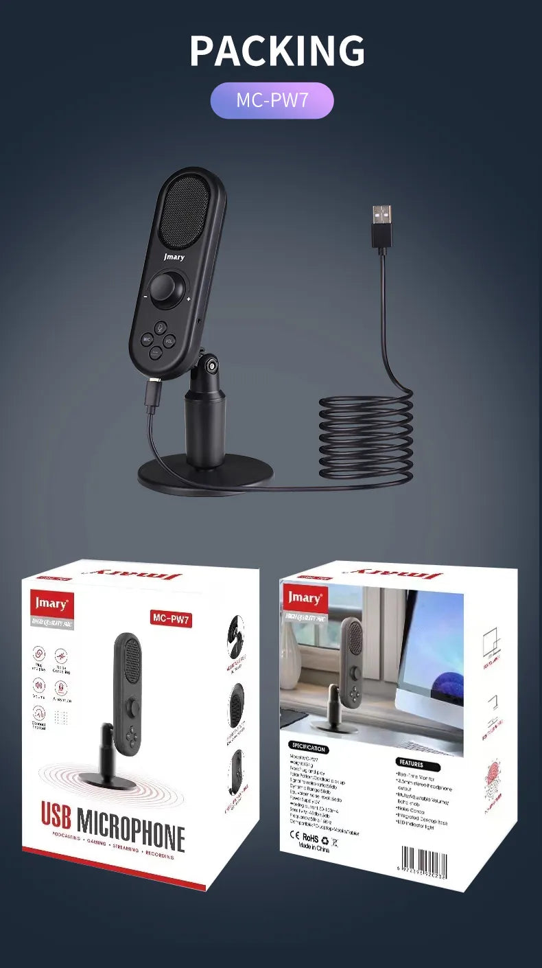 Jmary MC-PW7 Professional USB Microphone