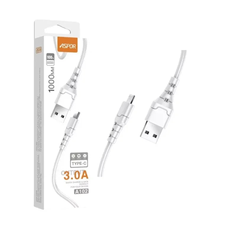 ASPOR A102 3A TYPE‐C CABLE 1M