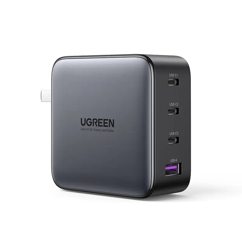 UGREEN X564 100W Charger 4-Port 3 USB-C 1 USB-A GaN Fast Charger Power Adapter With C to C Cable 10375