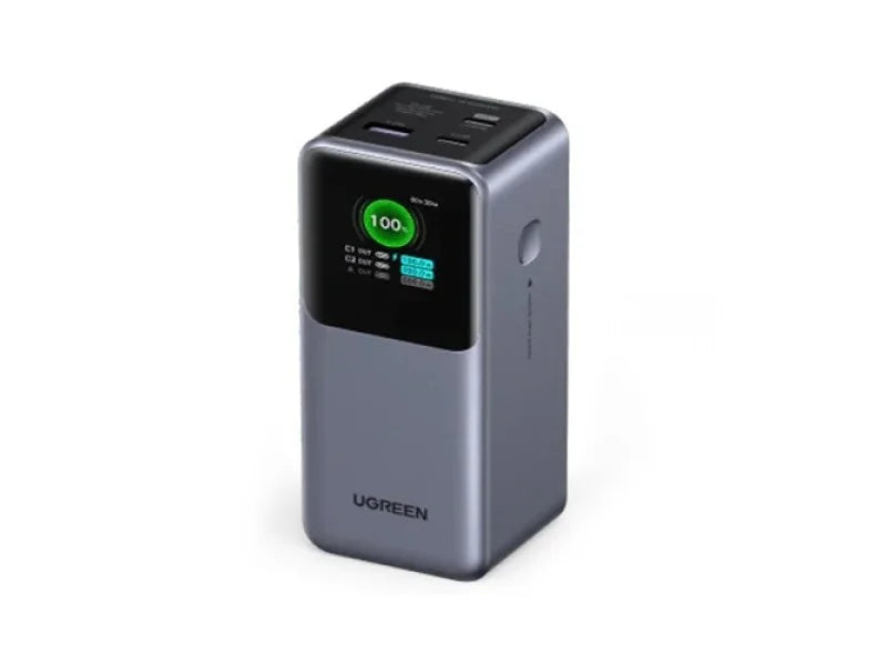UGREEN PB721 Power Bank 20000mAh 130W PD Fast Charging 3-Ports Battery Pack with TFT Smart Display 35524