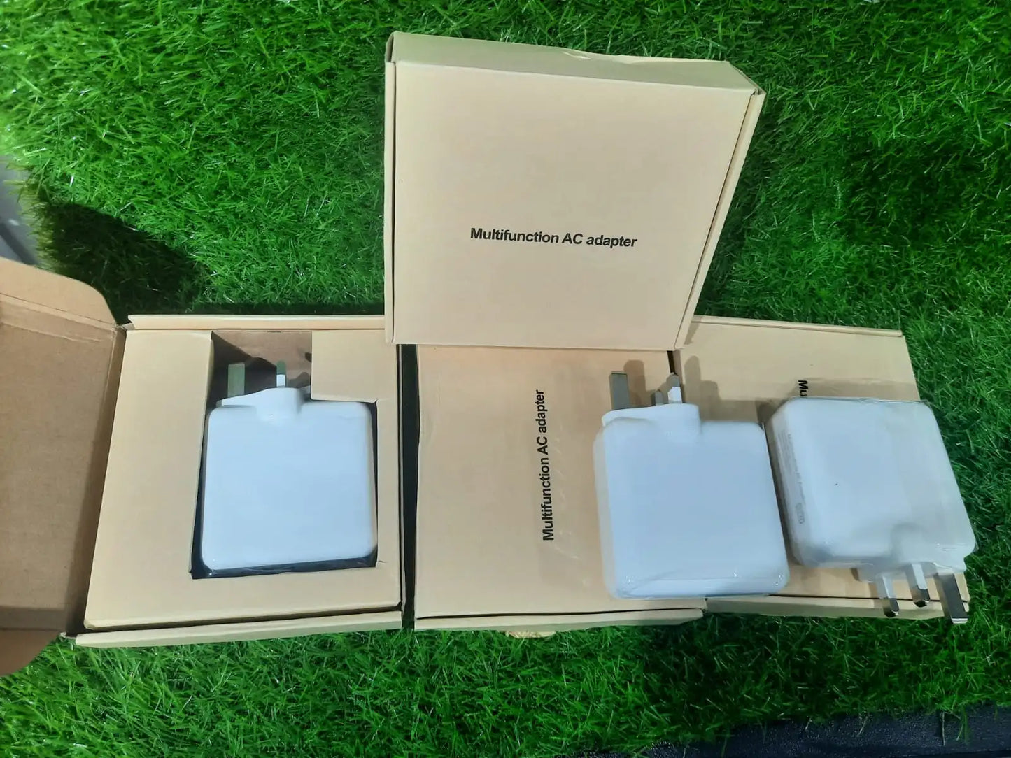 Multifunction UK Plug 87W Type-C Charger for Laptop and Mobile