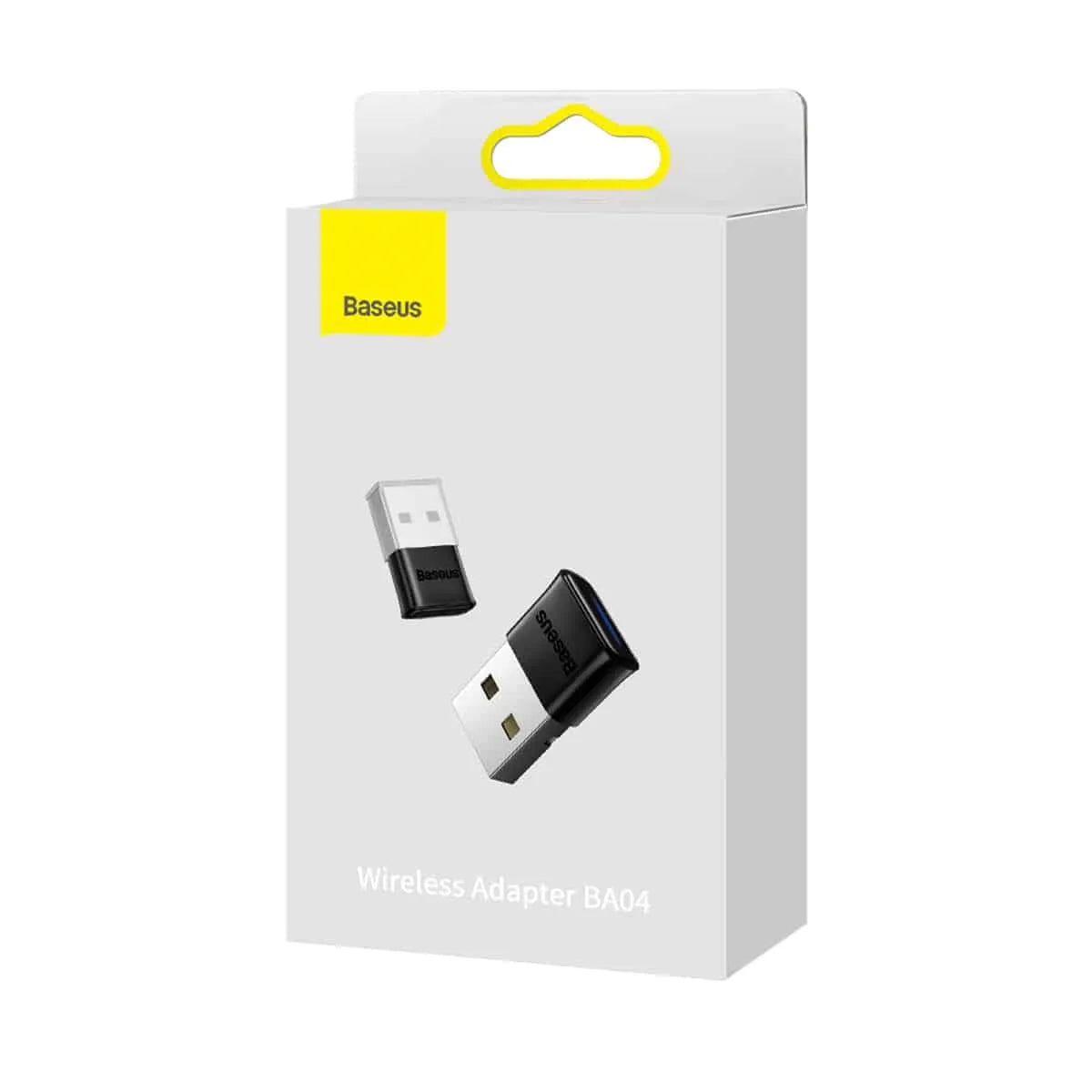 Baseus BA04 Mini Bluetooth Adapter for PC, USB 5.0 Wireless Bluetooth Dongle Receiver – Black ZJBA000001