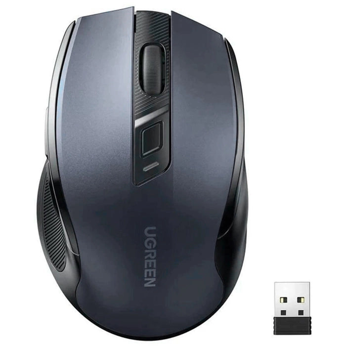 UGREEN MU006 optical wireless mouse USB 2.4GHz 4000 DPI black 45389