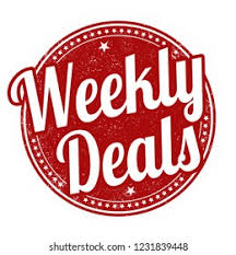 WEAKLY DEALS