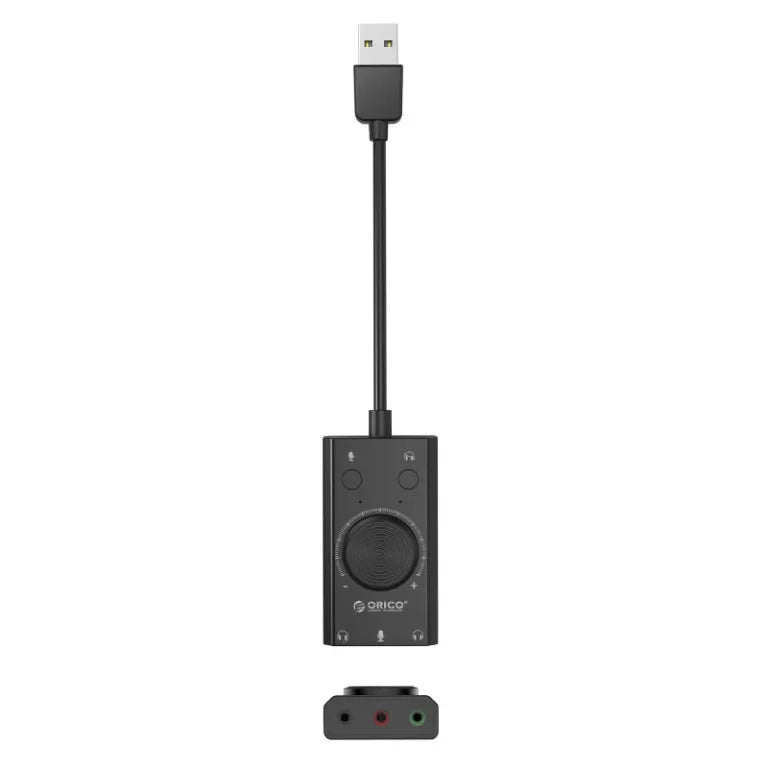 ORICO SC2-BK-BP Multifunction USB External Sound Card