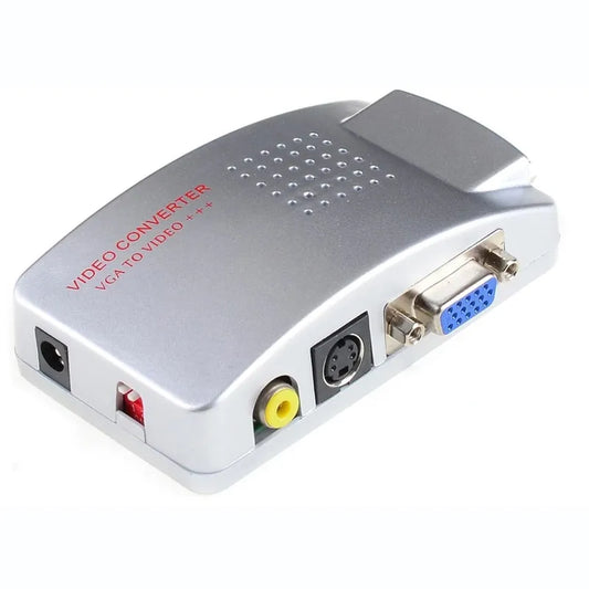 VGA to Audio Video Conversion Box