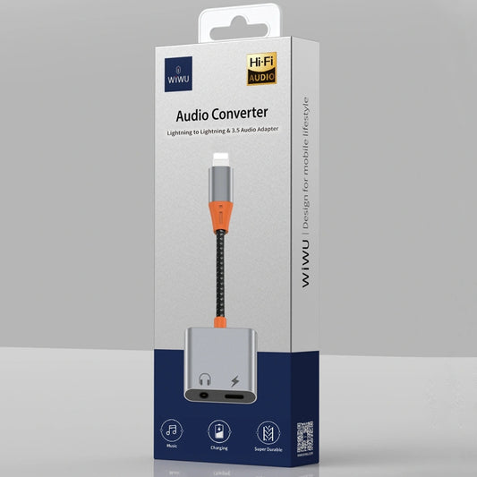 WIWU LT07 Audio Adapter – Music Only (Not for Calls)