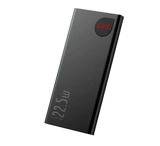 Baseus Power Bank 10000mAh 22.5W Adaman Metal Digital Display Quick Charge Black 2024