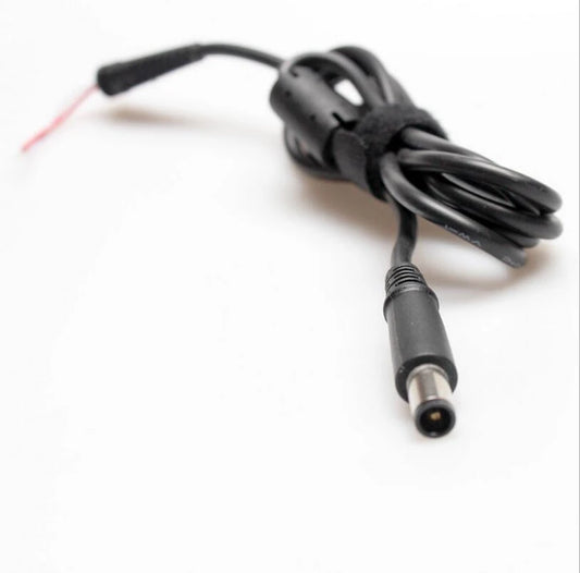 Power cord with plug for DELL laptops, 7.4×5.0mm, 1.2m, 19.5VDC, 4.62A