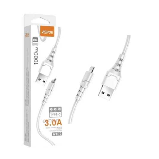 ASPOR A102 3A TYPE‐C CABLE 1M