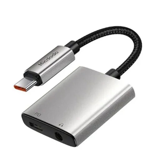 McDodo CA-5050 2in1 Type C to Type C + 3.5mm Audio Adapter
