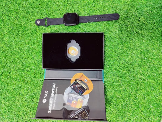 YAX 29 PRO Max Series Smartwatch – Amoled Display, Stainless Steel Build