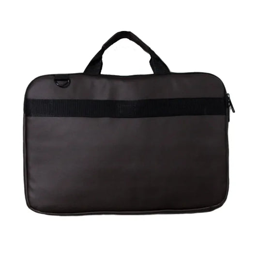 Orange 15.6 Inch File Laptop Bag – PU Leather, Brown