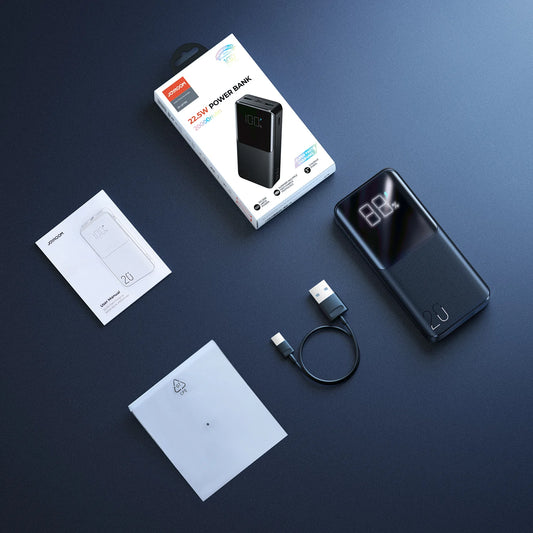 JOYROOM JR-QP192 22.5W Power Bank 20000mAh-Black