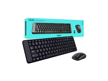 Logitech MK220 Wireless Keyboard and Mouse Combo