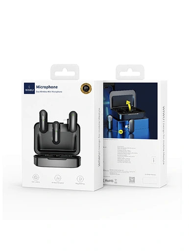 WiWU Wi-WM002 Portable Wireless Microphone for Smartphones