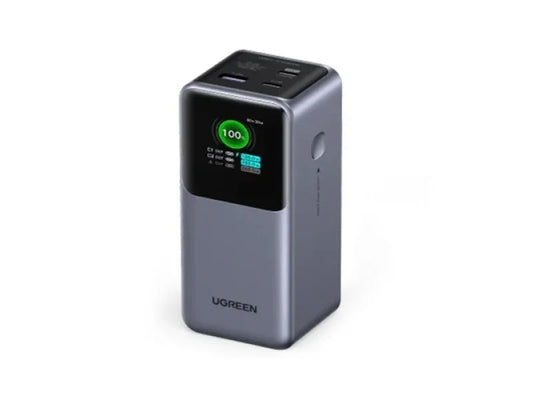 UGREEN PB721 Power Bank 20000mAh 130W PD Fast Charging 3-Ports Battery Pack with TFT Smart Display 35524