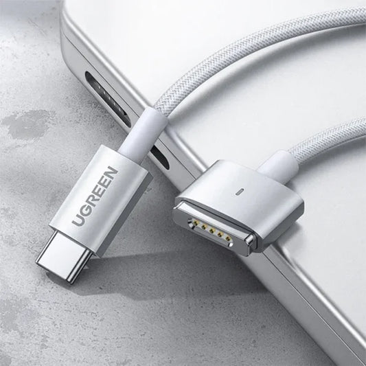 UGREEN US519 85W USB-C to Magsafe 2 Braided Charging Cable for MacBook Pro / Air – 2m 90319
