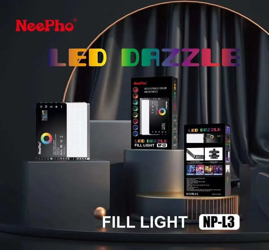 NEEPHO NP-L3 Led Camera RGB Fill Light
