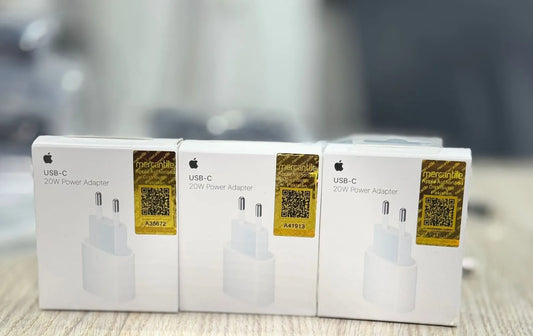 APPLE Type-C PD 20W Power Adapter Charger 2 Pin (EU Pin)