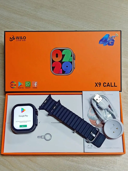 W&O Little Star X9 4G Android Smartwatch – Super AMOLED, 1GB/16GB, App Compatibility