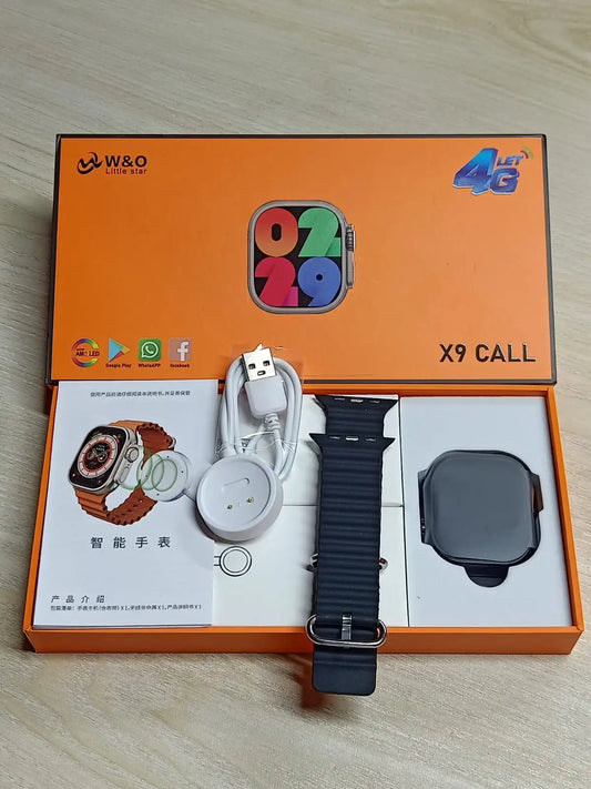 W&O Little Star X9 4G Android Smartwatch – Super AMOLED, 1GB/16GB, App Compatibility