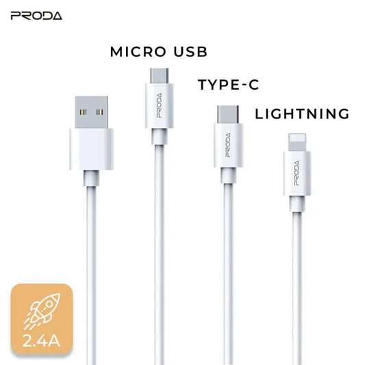 REMAX PRODA PD B72I iPhone Baco Fast Charging Data Cable A-IP