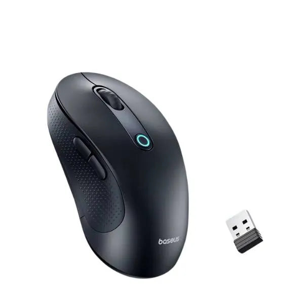 Baseus F02 Ergonomic Wireless Mouse（without Battery） Cluster Black B01055505111-01