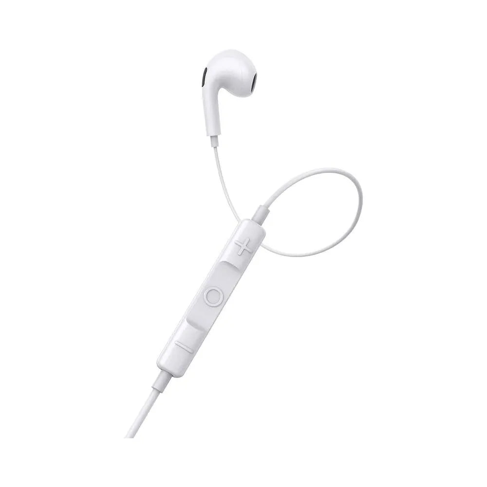 Baseus Encok Type-C Lateral In-ear Wired Earphone C17 in White