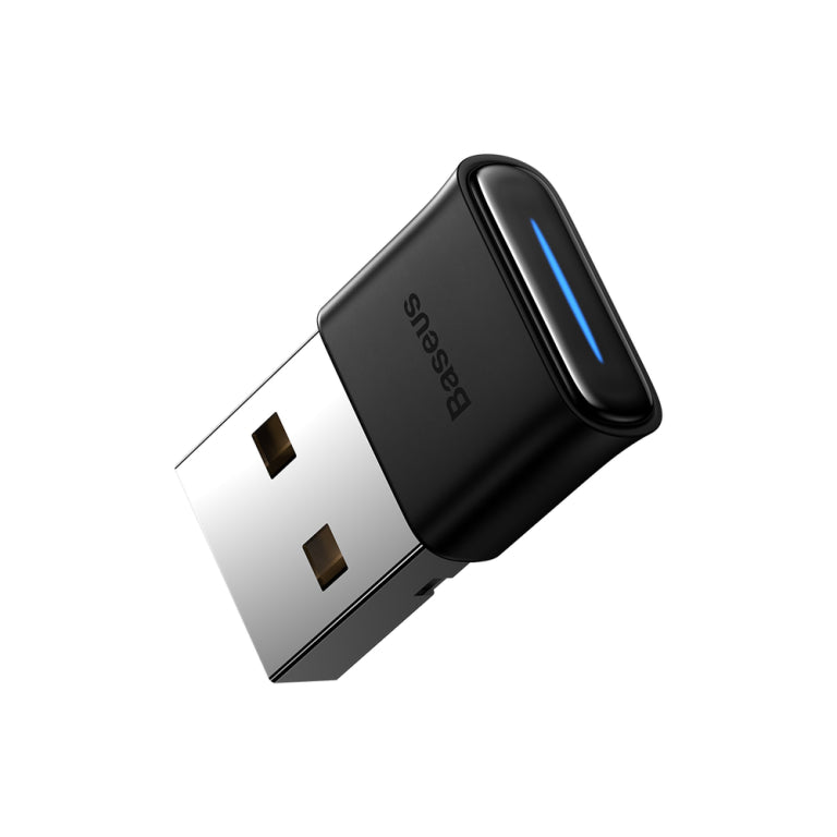 Baseus BA04 Mini Bluetooth Adapter for PC, USB 5.0 Wireless Bluetooth Dongle Receiver – Black ZJBA000001