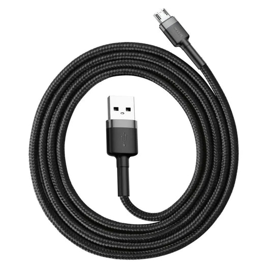 Baseus Cafule Cable USB for Micro 2.4A – 1m Gray + Black