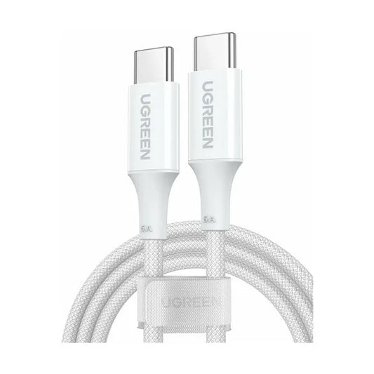 UGREEN US316 2M USB-C TO USB-C PD cable 100W White 25069
